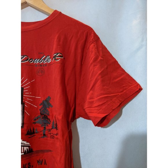 Twin Peaks Red Lootwear Limited Edition 100% Cotton Short Sleeve T-Shirt Size XL - Picture 3 of 5
